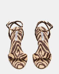 MYKA ZEBRA RAFFIA