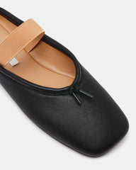 NIMA BLACK LEATHER