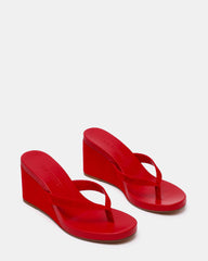 PLAYING RED SUEDE