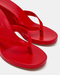PLAYING RED SUEDE