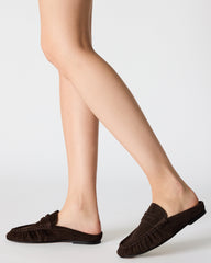 RAFE CHOCOLATE BROWN SUEDE