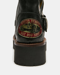 RECKLESS BLACK LEATHER