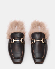 ROMEO FAUX FUR BROWN