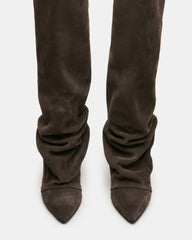 RUE DARK TAUPE SUEDE