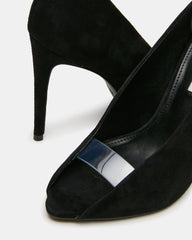 SANTINO BLACK SUEDE