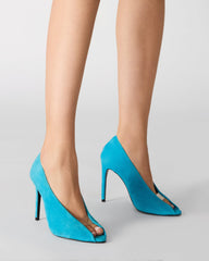 SANTINO BLUE SUEDE