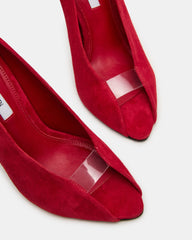 SANTINO RED SUEDE