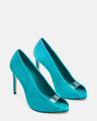 SANTINO TEAL SUEDE