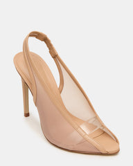 SASHA NATURAL LEATHER MESH