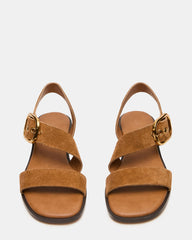 SAYER DARK TAUPE SUEDE