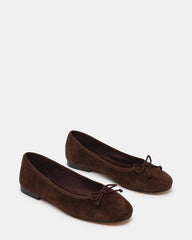 SELMA BROWN SUEDE