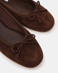 SELMA BROWN SUEDE