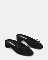 STEFFI MULE BLACK SUEDE