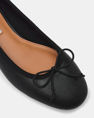 STEFFI BLACK LEATHER
