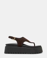 TABOR BROWN SUEDE