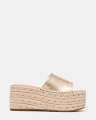 TARINA GOLD LEATHER
