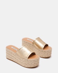 TARINA GOLD LEATHER