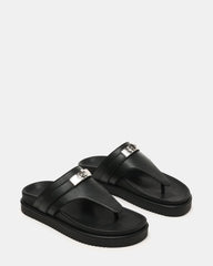 TIBBY BLACK LEATHER