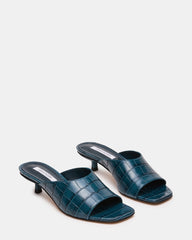 TRINA BLUE CROCODILE