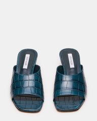 TRINA BLUE CROCODILE