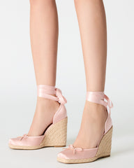 VARINA BLUSH SATIN