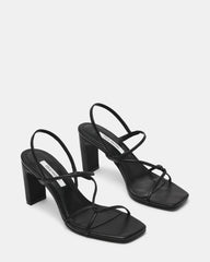 VINETIA BLACK LEATHER