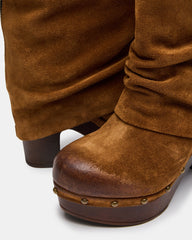 WOODLEY CHESTNUT SUEDE