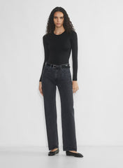 Smooth Seamless Willow Hip Longsleeve - BLACK