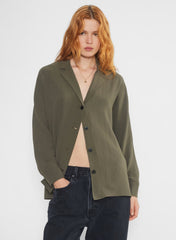Freeform Shirt - Crepette - DARK OLIVE