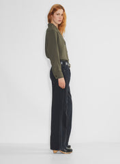 Freeform Shirt - Crepette - DARK OLIVE