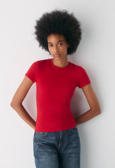 HomeStretch™ Rib Tune T-Shirt - FLASHING RED