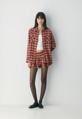 Maple Shirt - ANDERS CHK NM TP/ORN R