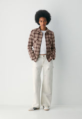 Feedback Shirt - DONALD CHK NM TP/TONAL