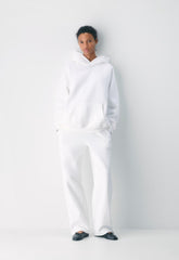 Cozy Sweatfleece Mega Raglan™ Hoodie - WHITE