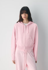 Peyton Zip Hoodie - CUPID PINK