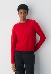 Bare Cashmere Bloor Sweater - FLASHING RED
