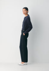 Bare Cashmere Noteworthy Cardigan - DARK NIGHT NAVY