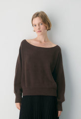 SoftSpoke™ Rhoda Sweater - RICH MOCHA BROWN