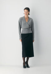Atticus Merino Wool Sweater - HEATHER DARK GREY