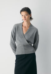 Atticus Merino Wool Sweater - HEATHER DARK GREY