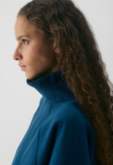 Cozy Sweatfleece Mega Raglan™ Funnel Neck - NOCTURNAL BLUE