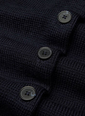 Meraki Merino Wool Cardigan - ROYAL NAVY
