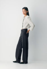 Acquire Jacket - Tweed - ECRU/BLACK