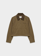 Barkley Lightweight Workwear Jacket - CELLO BROWN