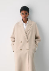The Slouch™ Double-Faced Coat - Luxe (Re)Wool - MARCONA BEIGE
