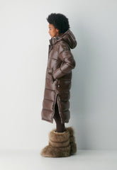 The Super Puff™ Long - Hi-Gloss - RICH MOCHA BROWN