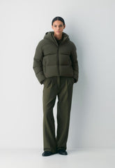 The Super Puff₂O™ Shorty - Rainstop™ - FLINT GREEN