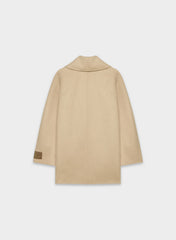 The Mezzanine Double-Faced Coat - Luxe (Re)Wool - GOLD CAMEL