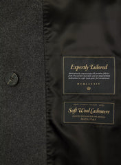 The Slouch™ Coat - Soft Wool Cashmere - HEATHER BLACK