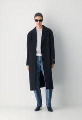 The Only Double-Faced Coat - Luxe (Re)Wool - DARK NIGHT NAVY